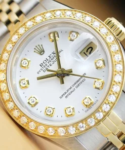 Neat Fake Rolex Lady-datejust 69173 Caliber 2135 Automatic Movement 26mm Steel Case Womens Watch