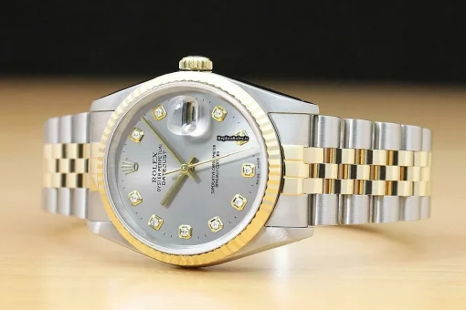 Distinctive Clone Rolex Datejust 16233 Caliber 3135 Automatic Movement 36mm Steel Case Mens/unisex Watch - Image 2