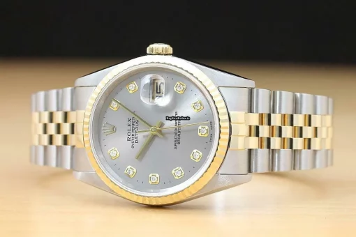 Distinctive Clone Rolex Datejust 16233 Caliber 3135 Automatic Movement 36mm Steel Case Mens/unisex Watch - Image 3