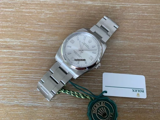 Nice Fake Rolex Air King 114200 Caliber 3130 Automatic Movement 34mm Steel Case Mens/unisex Watch - Image 3