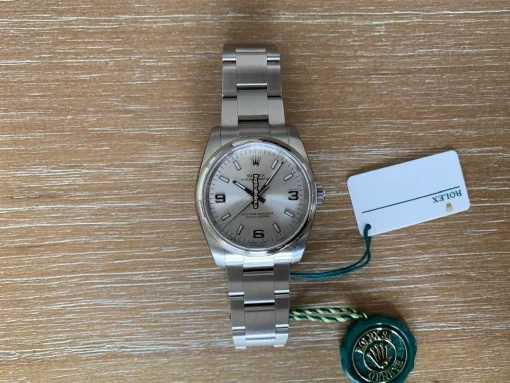 Nice Fake Rolex Air King 114200 Caliber 3130 Automatic Movement 34mm Steel Case Mens/unisex Watch - Image 4