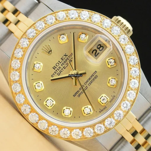 Discount Replica Rolex Lady-datejust 69173 Caliber 2135 Automatic Movement 26mm Steel Case Womens Watch