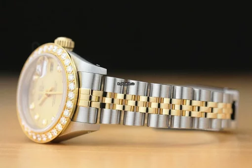 Discount Replica Rolex Lady-datejust 69173 Caliber 2135 Automatic Movement 26mm Steel Case Womens Watch - Image 4