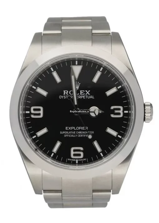 Well Made Replica Rolex Explorer 214270 Caliber 3132 Automatic Movement 39mm Steel Case Mens/unisex Watch