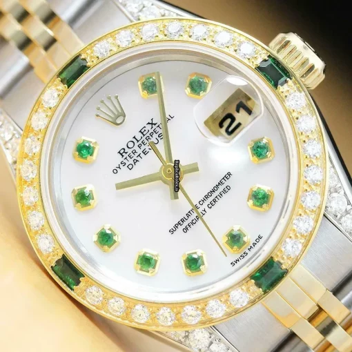 Fantastic Replica Rolex Lady-datejust 69173 Caliber 2135 Automatic Movement 26mm Steel Case Womens Watch