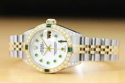 Fantastic Replica Rolex Lady-datejust 69173 Caliber 2135 Automatic Movement 26mm Steel Case Womens Watch - Image 2