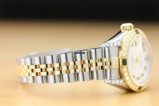 Fantastic Replica Rolex Lady-datejust 69173 Caliber 2135 Automatic Movement 26mm Steel Case Womens Watch - Image 7