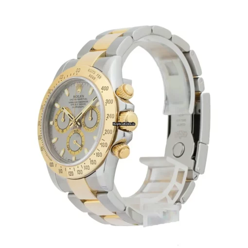 Terrific Fakes Rolex Daytona 116523 Caliber 4130 Automatic Movement 40mm Gold/steel Case Mens/unisex Watch - Image 2