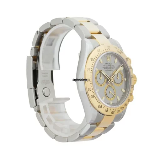 Terrific Fakes Rolex Daytona 116523 Caliber 4130 Automatic Movement 40mm Gold/steel Case Mens/unisex Watch - Image 6
