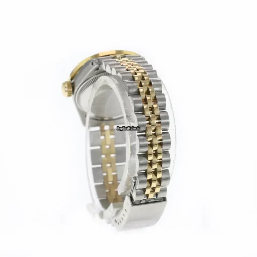 Distinctive Replica Rolex Lady-datejust 69173 Caliber 2135 Automatic Movement 26mm Gold/steel Case Womens Watch - Image 7