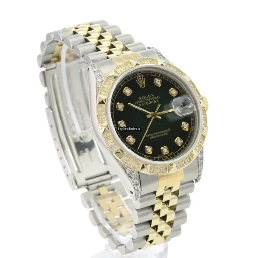 Neat Replica Rolex Datejust 16233 Caliber 3035 Automatic Movement 36mm Gold/steel Case Mens/unisex Watch - Image 10