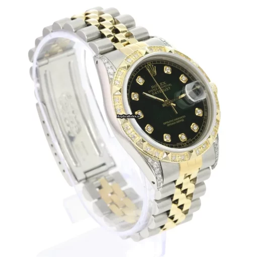 Neat Replica Rolex Datejust 16233 Caliber 3035 Automatic Movement 36mm Gold/steel Case Mens/unisex Watch - Image 4