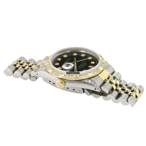 Neat Replica Rolex Datejust 16233 Caliber 3035 Automatic Movement 36mm Gold/steel Case Mens/unisex Watch - Image 8