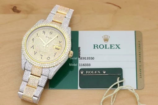 Lovely Replica Rolex Datejust II 116333 Caliber 3136 Automatic Movement 41mm Steel Case Mens/unisex Watch - Image 6