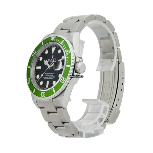 Top Replicas Rolex Submariner Date 16610lv Caliber 3135 Automatic Movement 40mm Steel Case Mens/unisex Watch - Image 2