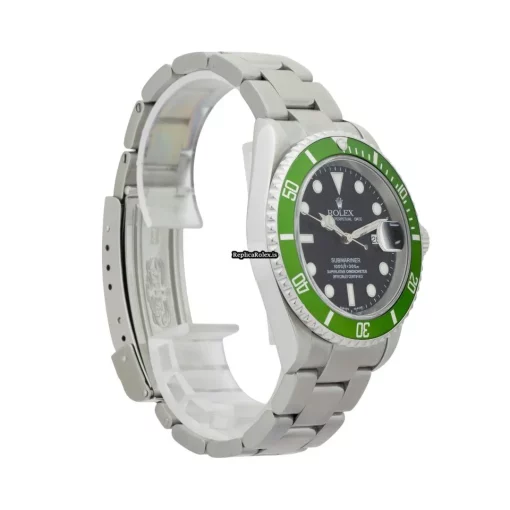 Top Replicas Rolex Submariner Date 16610lv Caliber 3135 Automatic Movement 40mm Steel Case Mens/unisex Watch - Image 6