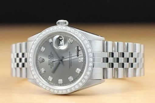 Remarkable Fakes Rolex Datejust 1601 Caliber 1570 Automatic Movement 36mm Steel Case Mens/unisex Watch - Image 2