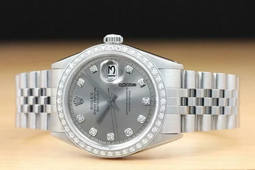 Remarkable Fakes Rolex Datejust 1601 Caliber 1570 Automatic Movement 36mm Steel Case Mens/unisex Watch - Image 3