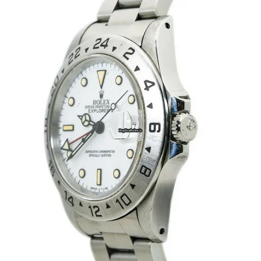 Swiss Replica Rolex Explorer II 16570 Automatic Movement 40mm Steel Case Mens/unisex Watch - Image 3