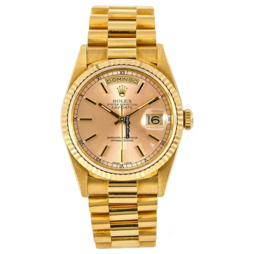 Trustworthy Replica Rolex Day-date 36 18238 Automatic Movement 36mm Yellow Gold Case Mens/unisex Watch