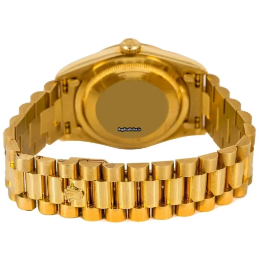 Trustworthy Replica Rolex Day-date 36 18238 Automatic Movement 36mm Yellow Gold Case Mens/unisex Watch - Image 2
