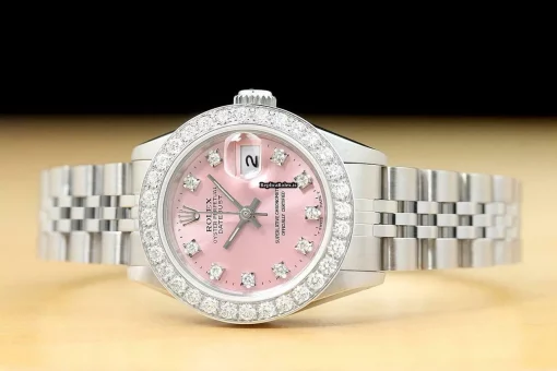 Mind-boggling Replica Rolex Lady-datejust 69174 Caliber 2135 Automatic Movement 26mm Steel Case Womens Watch - Image 3
