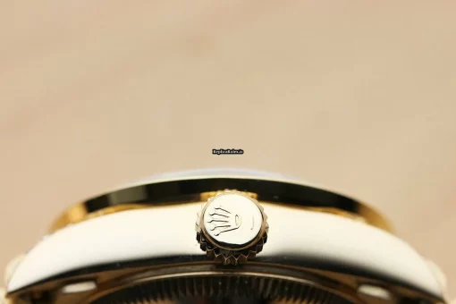 Inexpensive Replica Rolex Lady-datejust 69178 Caliber 2135 Automatic Movement 26mm Yellow Gold Case Womens Watch - Image 10