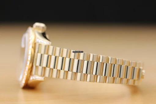 Inexpensive Replica Rolex Lady-datejust 69178 Caliber 2135 Automatic Movement 26mm Yellow Gold Case Womens Watch - Image 5