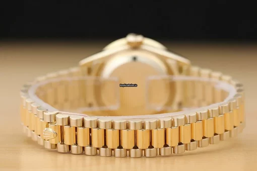 Inexpensive Replica Rolex Lady-datejust 69178 Caliber 2135 Automatic Movement 26mm Yellow Gold Case Womens Watch - Image 7