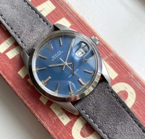 Beautiful Replica Rolex Oyster Precision 6694 Caliber 1225 Manual Winding Movement 34x40mm Steel Case Mens/unisex Watch