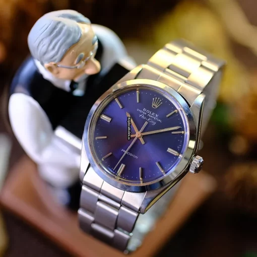 Aaa Replica Rolex Air King Precision 5500 Caliber 1520 Automatic Movement 34mm Steel Case Mens/unisex Watch - Image 3