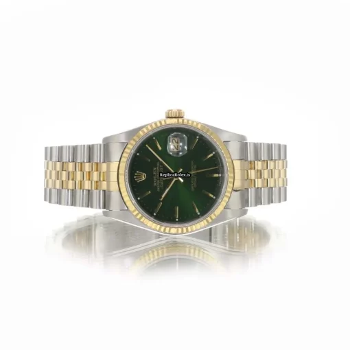 Lovely Replica Rolex Datejust 16233 Caliber 3135 Automatic Movement 36mm Gold/steel Case Mens/unisex Watch - Image 2
