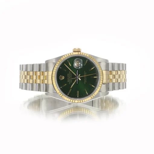 Lovely Replica Rolex Datejust 16233 Caliber 3135 Automatic Movement 36mm Gold/steel Case Mens/unisex Watch - Image 3