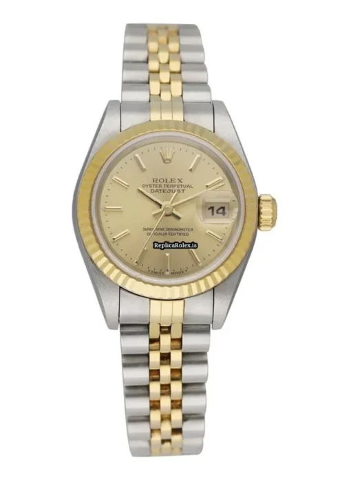 Unique Fake Rolex Lady-datejust 79173 Automatic Movement 26mm Steel Case Womens Watch