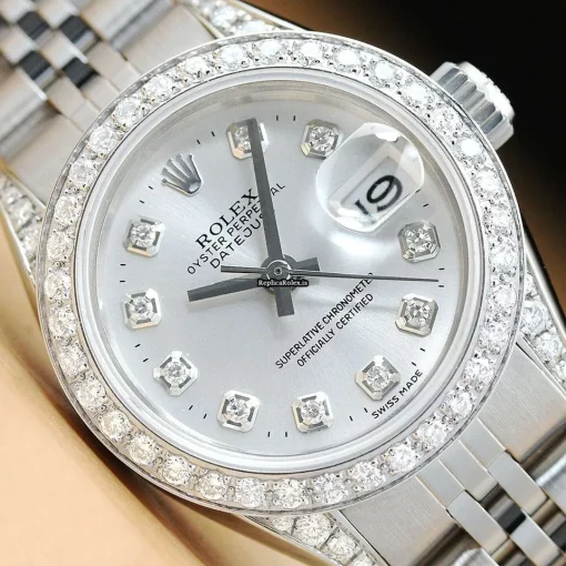 Top Fake Rolex Lady-datejust 6917 Caliber 2030 Automatic Movement 26mm Steel Case Womens Watch