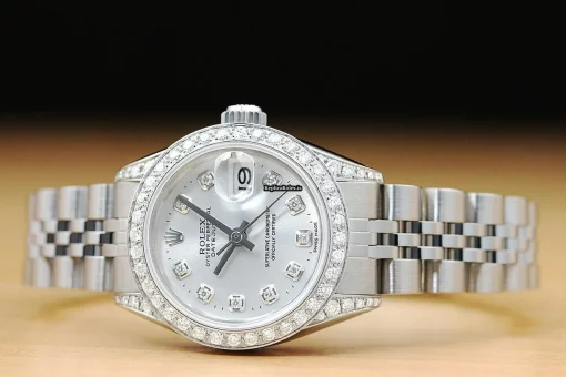 Top Fake Rolex Lady-datejust 6917 Caliber 2030 Automatic Movement 26mm Steel Case Womens Watch - Image 3