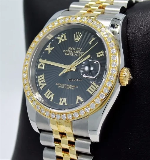 Aaa Replica Rolex Datejust 116233 Automatic Movement 36mm Gold/steel Case Watch - Image 2