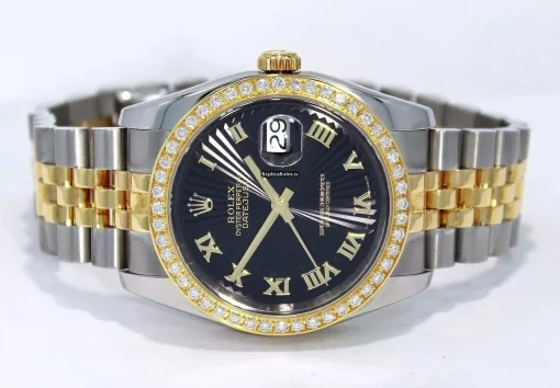 Aaa Replica Rolex Datejust 116233 Automatic Movement 36mm Gold/steel Case Watch - Image 5