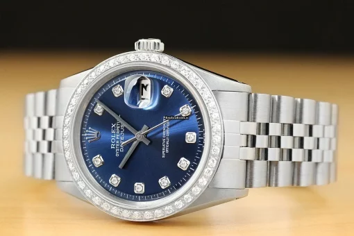 Lovely Fake Rolex Datejust 1601 Caliber 1570 Automatic Movement 36mm Steel Case Mens/unisex Watch - Image 2