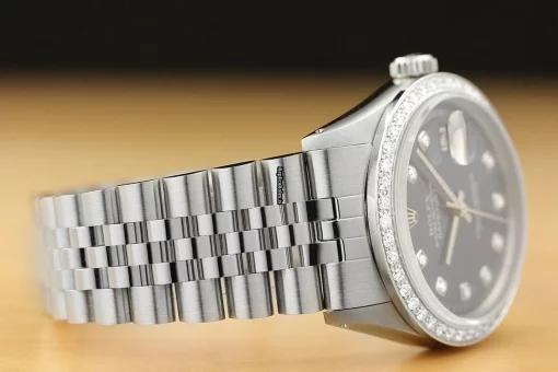Lovely Fake Rolex Datejust 1601 Caliber 1570 Automatic Movement 36mm Steel Case Mens/unisex Watch - Image 5