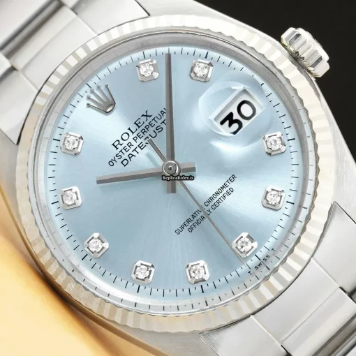 Cool Replica Rolex Datejust 1601 Caliber 1570 Automatic Movement 36mm Steel Case Mens/unisex Watch