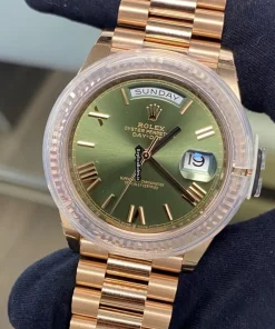 Trustworthy Replica Rolex Day-date 40 228235 Caliber 3255 Automatic Movement 40mm Rose Gold Case Mens/unisex Watch