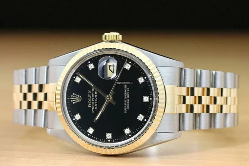 1:1 Replica Rolex Datejust 16013 Caliber 3035 Automatic Movement 36mm Steel Case Mens/unisex Watch - Image 3