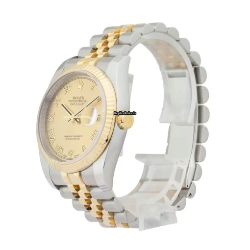 Ideal Replica Rolex Datejust 116233 Caliber 3135 Automatic Movement 36mm Gold/steel Case Mens/unisex Watch - Image 2