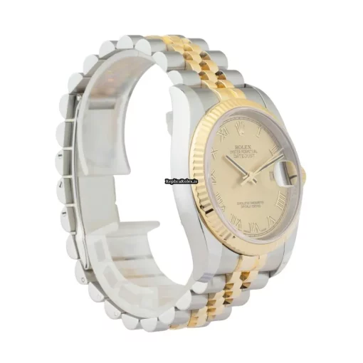 Ideal Replica Rolex Datejust 116233 Caliber 3135 Automatic Movement 36mm Gold/steel Case Mens/unisex Watch - Image 6