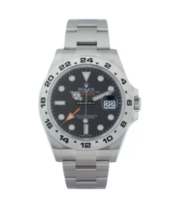 Swiss Clone Rolex Explorer II 216570 Caliber 3187 Automatic Movement 42mm Steel Case Mens/unisex Watch