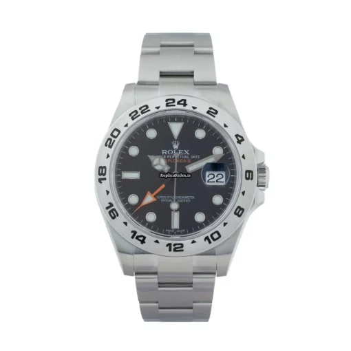 Swiss Clone Rolex Explorer II 216570 Caliber 3187 Automatic Movement 42mm Steel Case Mens/unisex Watch
