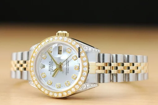 Suitable Replica Rolex Lady-datejust 6917 Caliber 2030 Automatic Movement 26mm Steel Case Womens Watch - Image 2