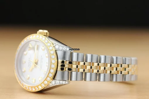 Suitable Replica Rolex Lady-datejust 6917 Caliber 2030 Automatic Movement 26mm Steel Case Womens Watch - Image 4
