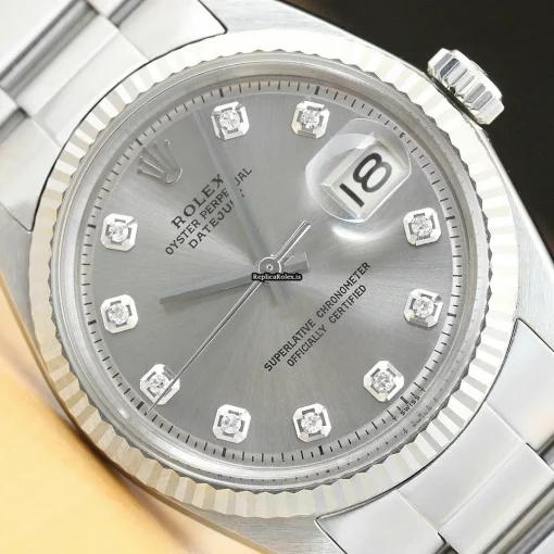 Fine Fake Rolex Datejust 1601 Caliber 1570 Automatic Movement 36mm Steel Case Mens/unisex Watch